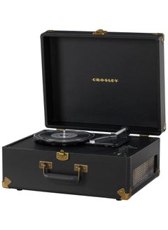 Crosley Crosley CR6253B-BK Anthology Vintage 3-Speed Bluetooth in/Out Suitcase Turntable Black  - Image 5