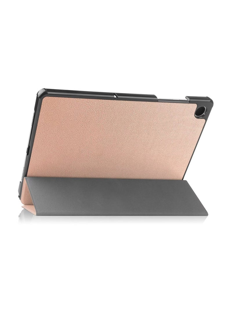 يوارب كينج Trifold Smart Cover Protective Slim Case for Samsung Galaxy Tab A9 Plus / Samsung Galaxy Tab A11 Plus Rose Gold - Image 1