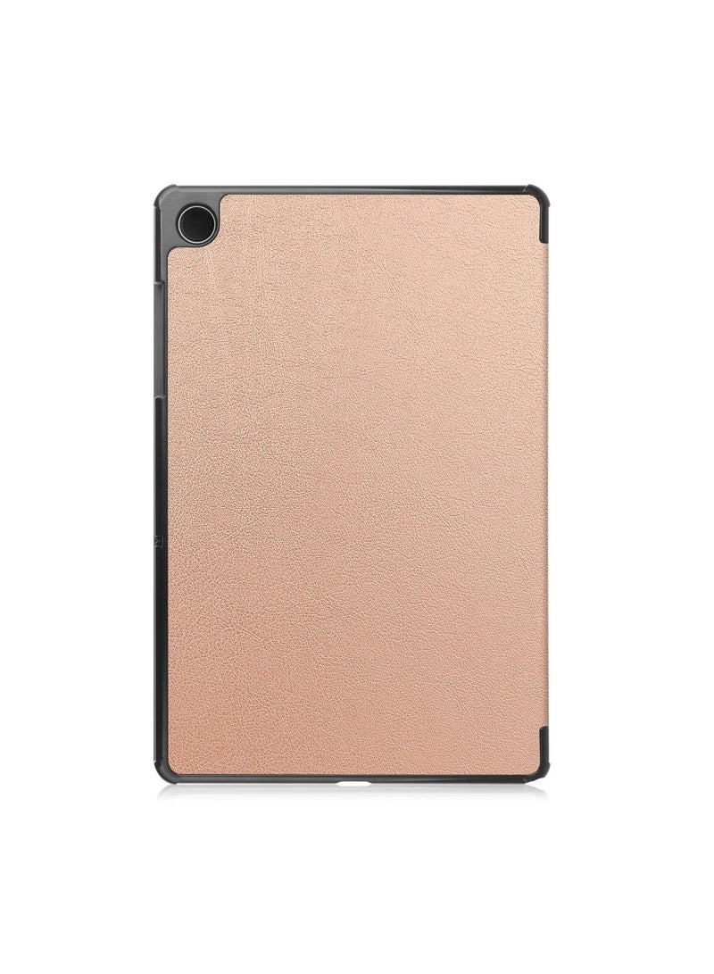 يوارب كينج Trifold Smart Cover Protective Slim Case for Samsung Galaxy Tab A9 Plus / Samsung Galaxy Tab A11 Plus Rose Gold - Image 2