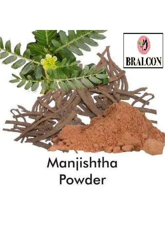 BRALCON Organic Manjistha Powder -100g | Rubia Cordifolia |100% Pure & Natural Manjistha Powder | Manjistha Powder for face, Hair Care & Skin Care - Image 4