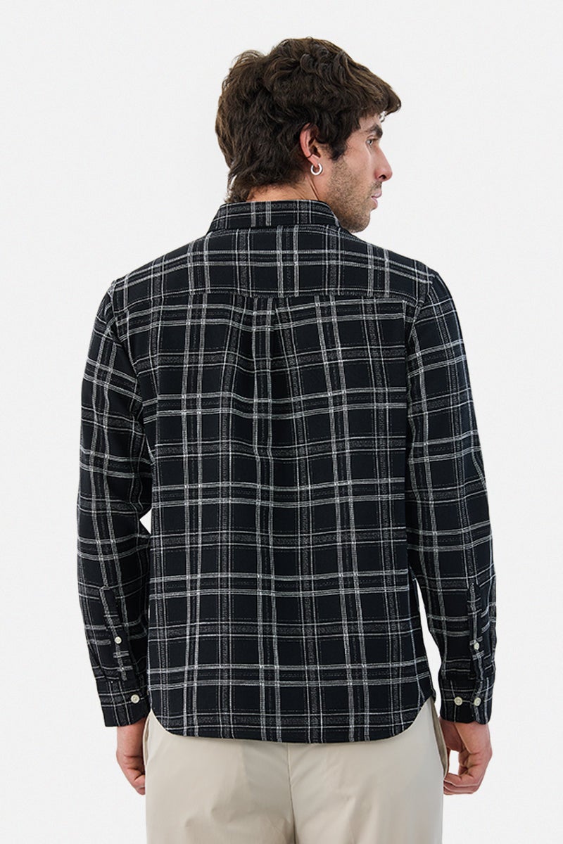 SNITCH Regular Fit Checks Shirt - Image 5