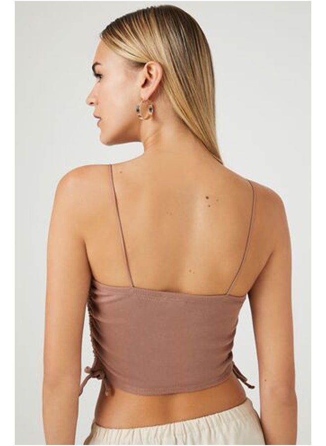 FOREVER 21 - Ribbed Knit Cropped Cami - Image 1