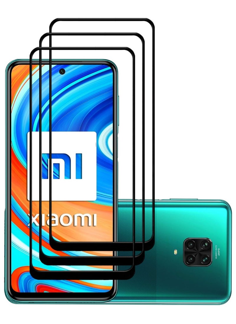 ACLIX 3 Pieces Antistatic ESD Dustproof Premium Quality High Definition Tempered Glass Screen Protector Designed For Xiaomi Redmi Note 9 Pro - Image 1