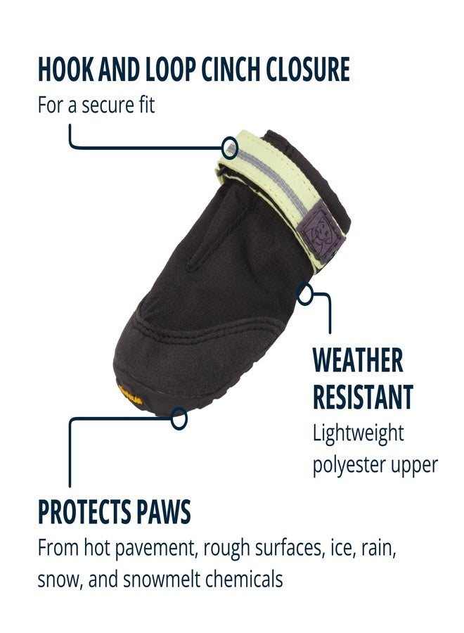 Ruffwear, Summit Trex Dog Shoes, All-Season Paw Protection with Durable Non-Slip Grip & Stay-Put Fit for Everyday Adventures, Obsidian Black, 2.75" - Image 3