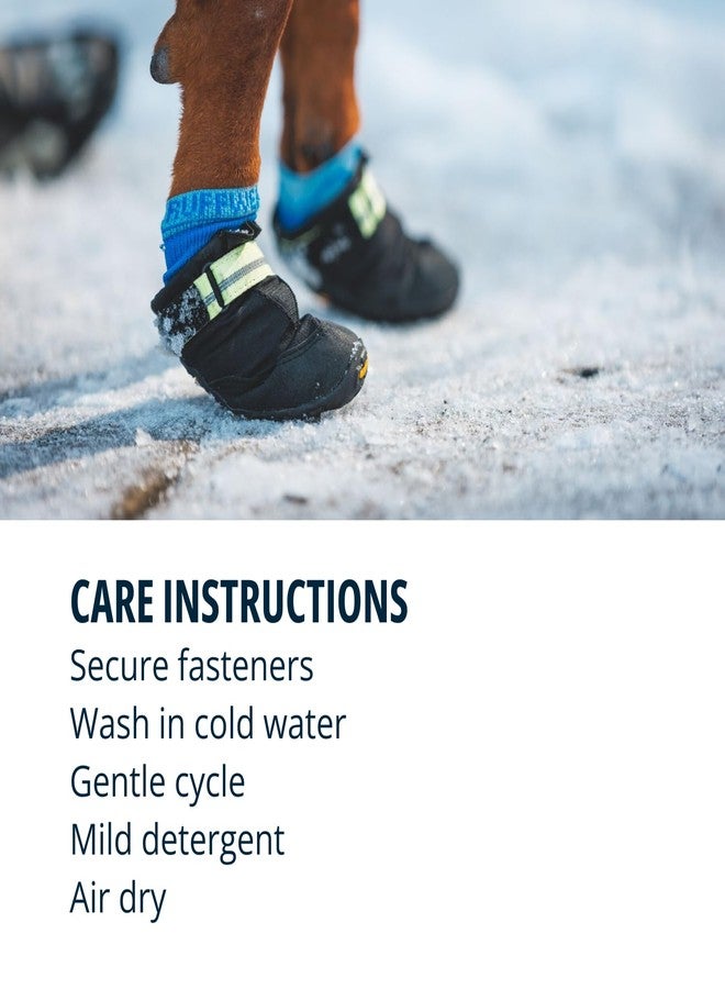 Ruffwear, Summit Trex Dog Shoes, All-Season Paw Protection with Durable Non-Slip Grip & Stay-Put Fit for Everyday Adventures, Obsidian Black, 2.75" - Image 4