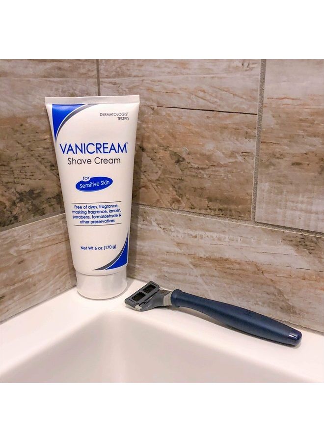 Vanicream Shave Cream | Fragrance, and Gluten Free | For Sensitive Skin | 6 Ounce - Image 3
