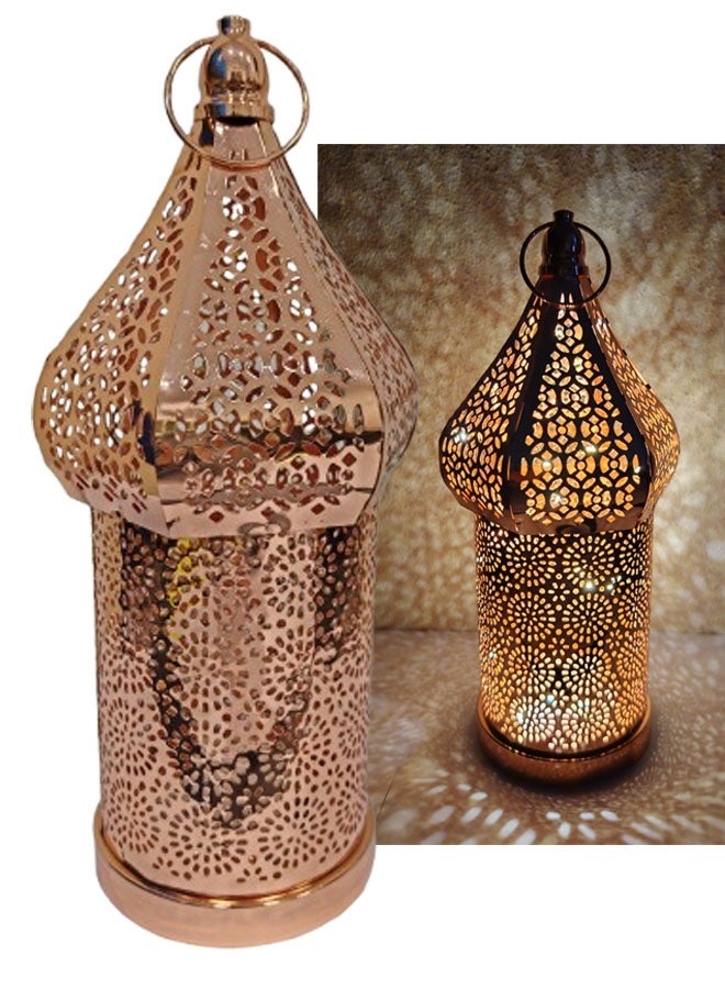 Ramadan LED Wind Lights Moroccan Desk Lamp Eid Desk Lamp Battery Operated Decorative Lantern Ornament Gifts for Home Islamic Muslim Festival Party Decor