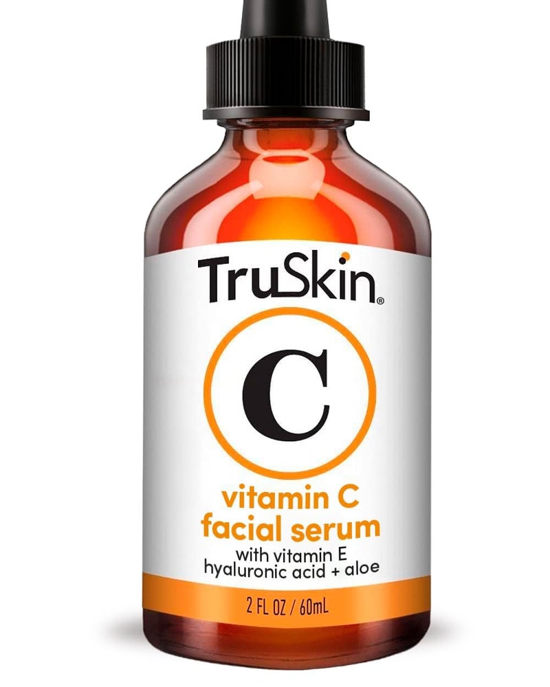 TruSkin Vitamin C Serum For Face â€“ Anti Aging Face Serum with Vitamin C, Hyaluronic Acid, Vitamin E â€“ Brightening Formula â€“ Improve Appearance of Dark Spots, Tone, Fine Lines & Wrinkles, 2 Fl Oz - Image 1