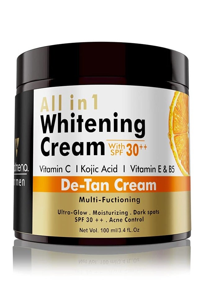 VOLAMENA WITH DEVICE All in 1 men Whitening Face Cream with goodness of Vitamin C 100ml - Image 1