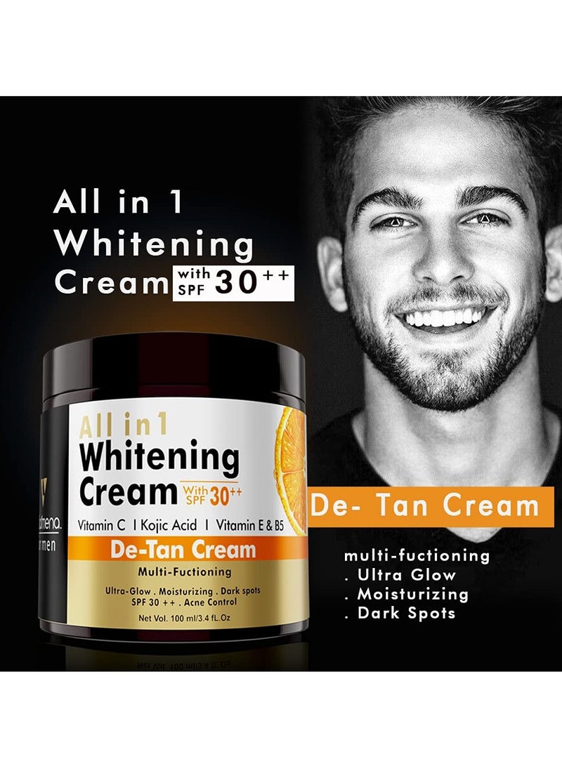 VOLAMENA WITH DEVICE All in 1 men Whitening Face Cream with goodness of Vitamin C 100ml - Image 3