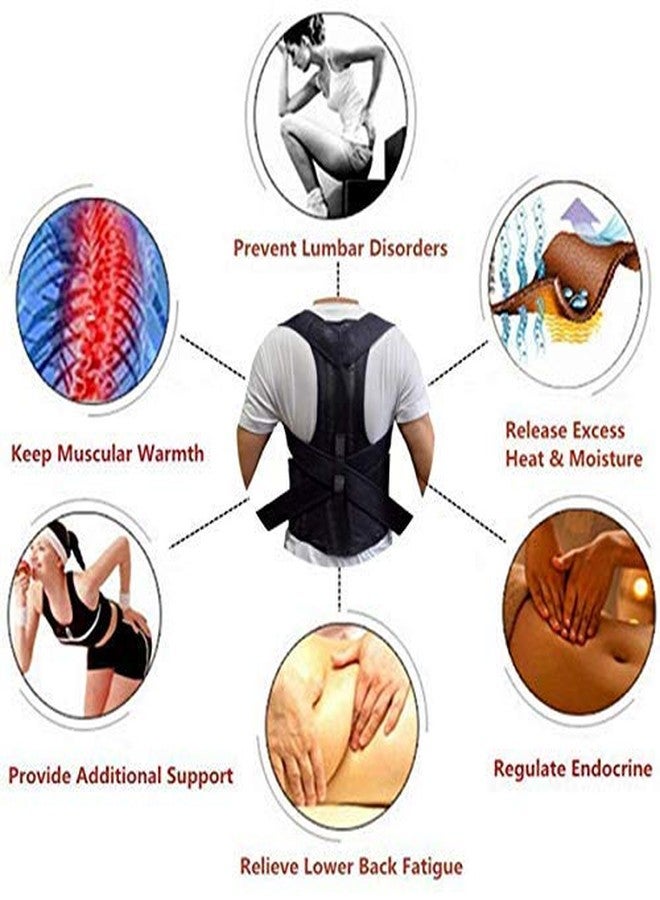GRAZIA Upper Clavicle Support Belt Back Posture Corrector Back Slouching Corrective Posture Correction Spine Braces Supports - Image 4