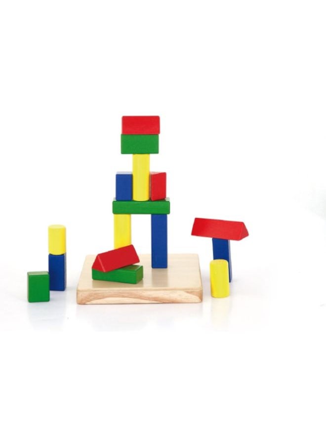 Generic - Vega is a wooden sequence cube toy in the form of an early development activity for children- DH-362-12 - Image 1