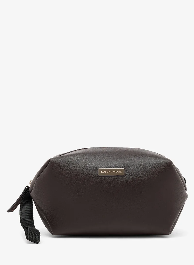 Zip Closure Toiletry Bag with branding