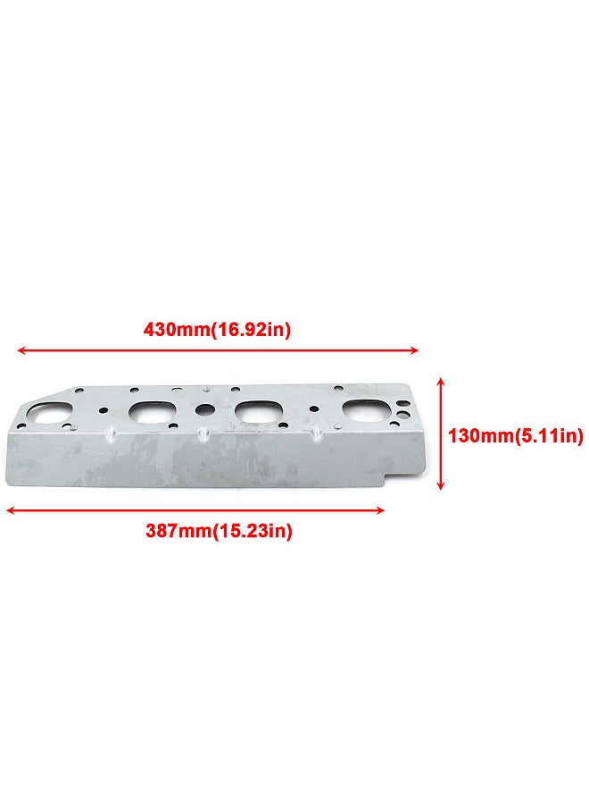 Generic - Exhaust Manifold Gasket Sets and Bolts Nuts Replacement for Dodge 2009-2020 5.7L V8 Engines - Image 1