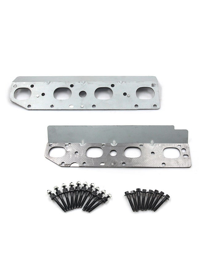 Generic - Exhaust Manifold Gasket Sets and Bolts Nuts Replacement for Dodge 2009-2020 5.7L V8 Engines - Image 1