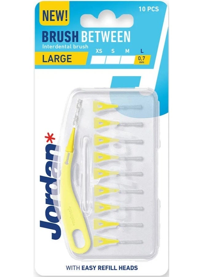 Jordan Brush Between Interdental Brush Large x10 - Image 4