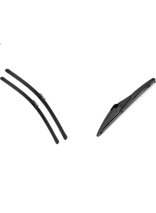 Yitu (Yitu) Front + Rear Wiper Blades Set For Mazda Cx-4 [2016-Present] Front Windshield Wipers Rear Windshield Wipers - Image 2