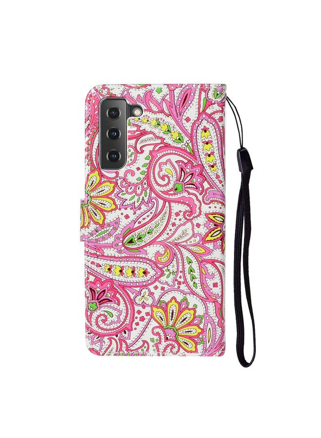 اس-توب جراب لهاتف Samsung Galaxy S22 5G من جلد البولي يوريثان بنقشة زيتية - Image 3