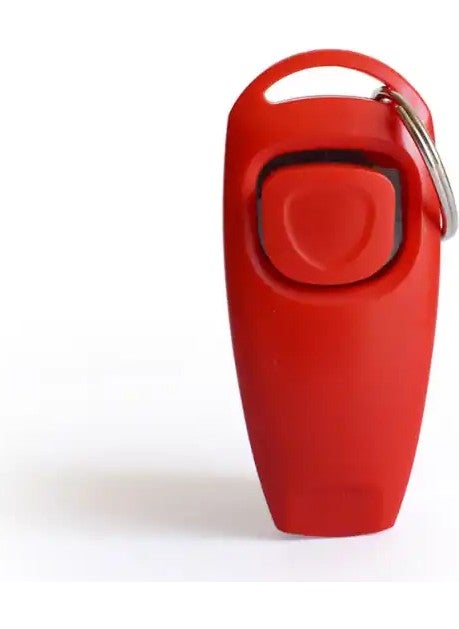 Deprex 3 Pieces Earthquake Warmer Easy to Use, Practical, Durable, Portable Red Earthquake Whistle DK000-M6 