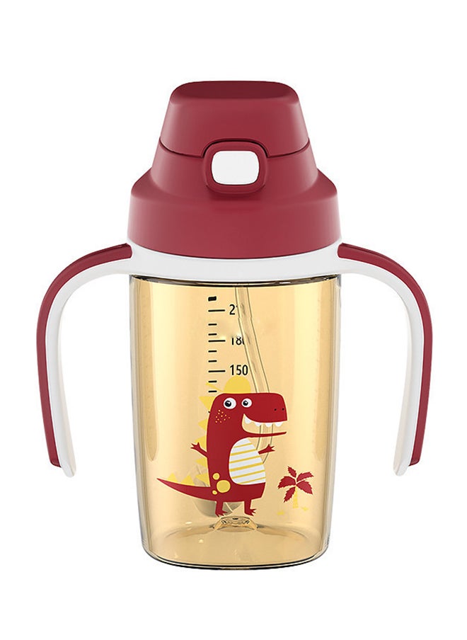 kiddoz 240Ml Baby Water Drinking Bottle With Anti-Choke Valve, With Handle  - Image 1