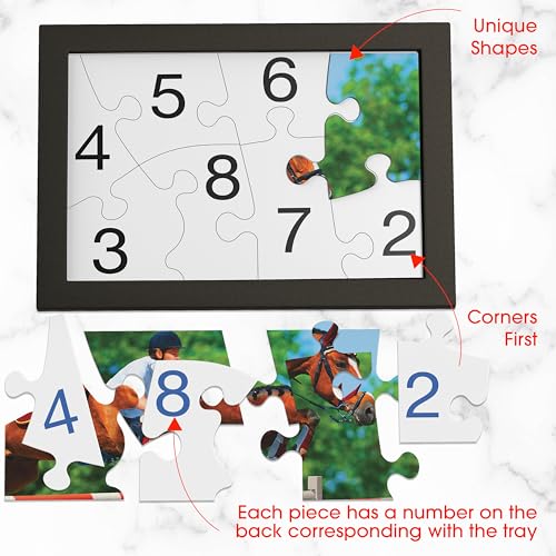 Keeping Busy Numbered 3 Pack Large Piece Puzzles for Seniors  Dementia Activities for Seniors Game Dementia Products for Elderly Alzheimers Activities Numbered Puzzle - Image 5