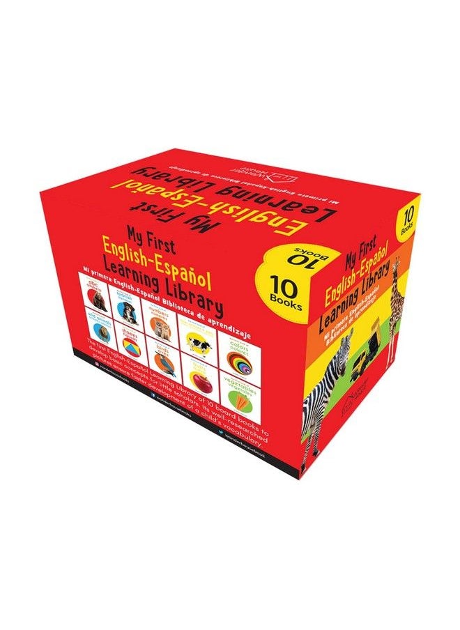 My First English  Español Learning Library (Mi Primea English  Español Learning Library) : Boxset of 10 English  Spanish Board Books