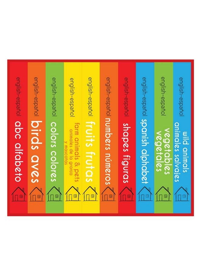 My First English  Español Learning Library (Mi Primea English  Español Learning Library) : Boxset of 10 English  Spanish Board Books