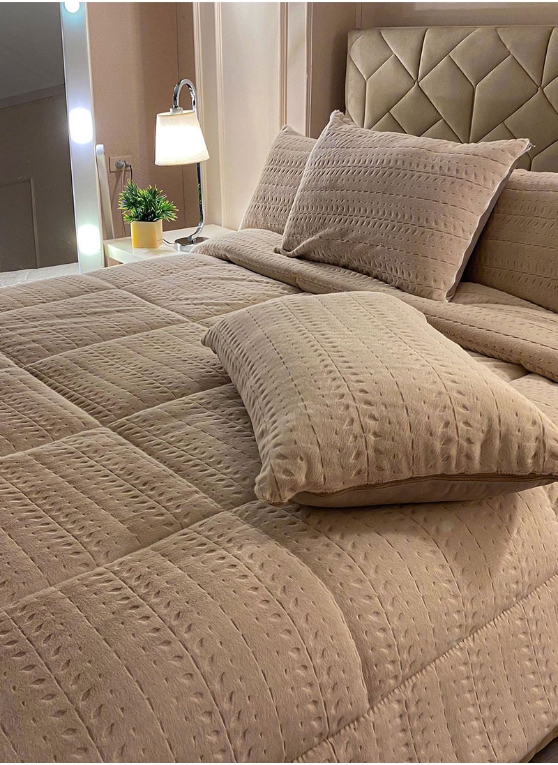 Family Bed Fox quilt set fur 3 pieces size 240 × 240 cm model 1627 from Family Bed  - Image 2