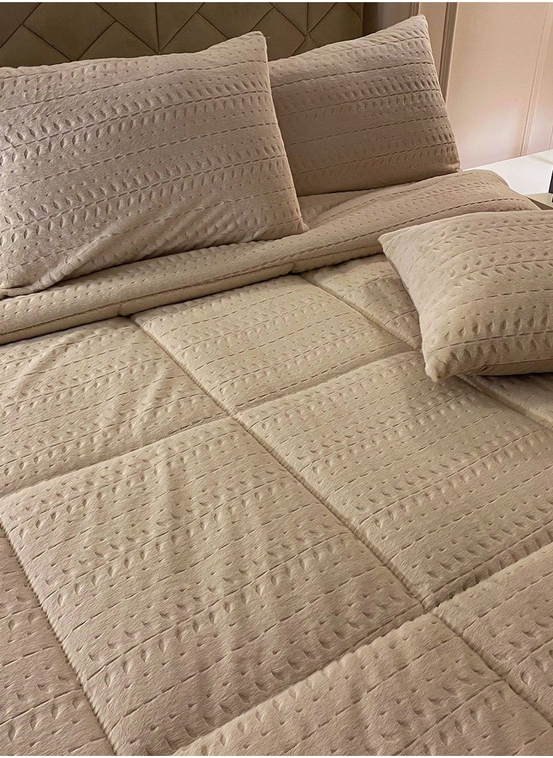 Family Bed Fox quilt set fur 3 pieces size 240 × 240 cm model 1627 from Family Bed  - Image 3