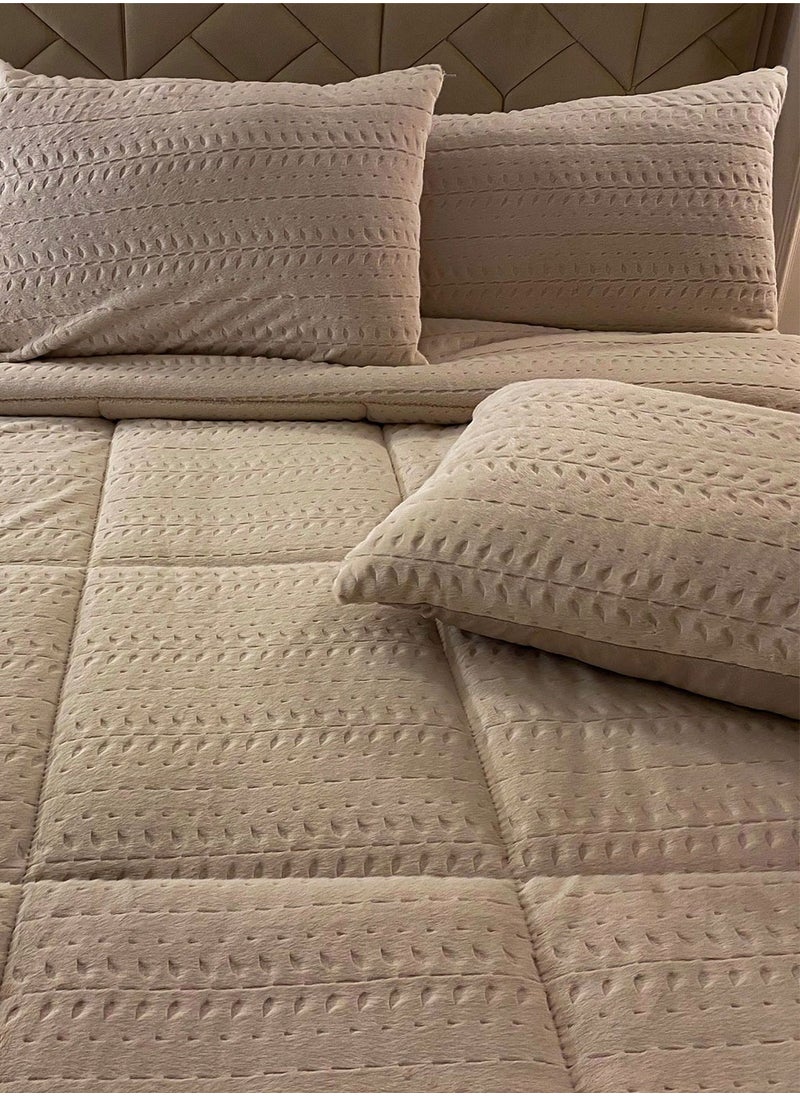 Family Bed Fox quilt set fur 3 pieces size 240 × 240 cm model 1627 from Family Bed  - Image 4