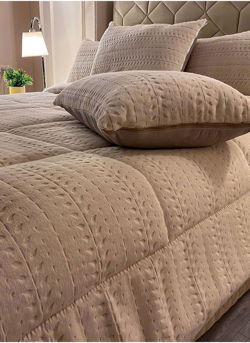 Family Bed Fox quilt set fur 3 pieces size 240 × 240 cm model 1627 from Family Bed  - Image 5