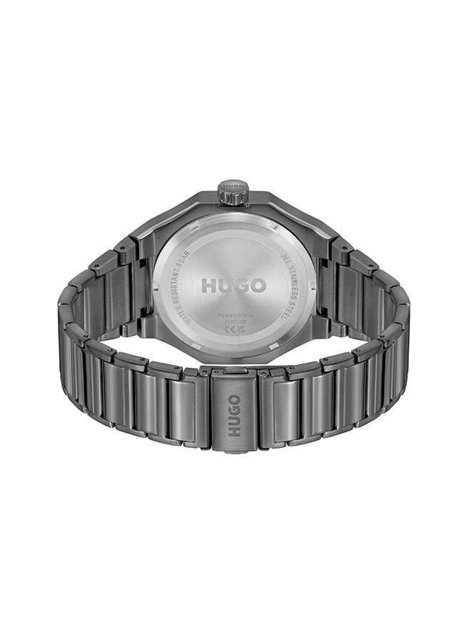 HUGO BOSS HUGO BOSS WATCH ROUND ANALOG MEN'S BLACK CASE WATCH - 1530401 - Image 3