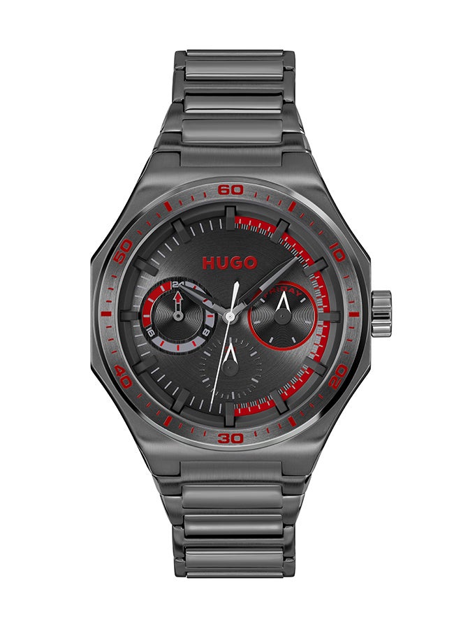 HUGO BOSS HUGO BOSS WATCH ROUND ANALOG MEN'S BLACK CASE WATCH - 1530401 - Image 1