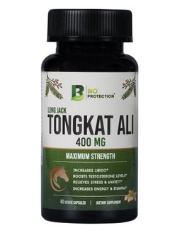 BIO PROTECTION Long Jack Tongkat Ali Vegan Caps 60S 