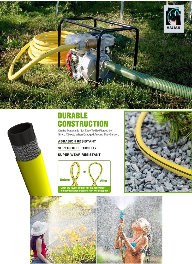 Hassan - Hassan Garden Hose Pipe Heavy Duty for Gardening 1 inch (25mm) Durable, Flexible, and Lightweight Water Hose for Garden Watering, Car Washing, and Irrigation - Image 1