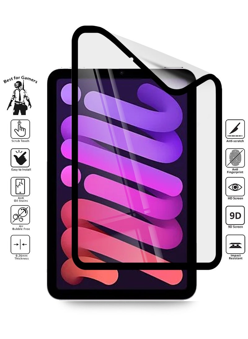 Techie 9D Matte Ceramic Film Screen Protector For Apple iPad Mini 7 (A17 Pro), 2024 Model, 7th Generation Mini 6 2021 Model, 6th Generation, 8.3-Inch - Premium Anti-Fingerprint Shield, Smooth Touch, Bubble-Free Installation  - Image 3