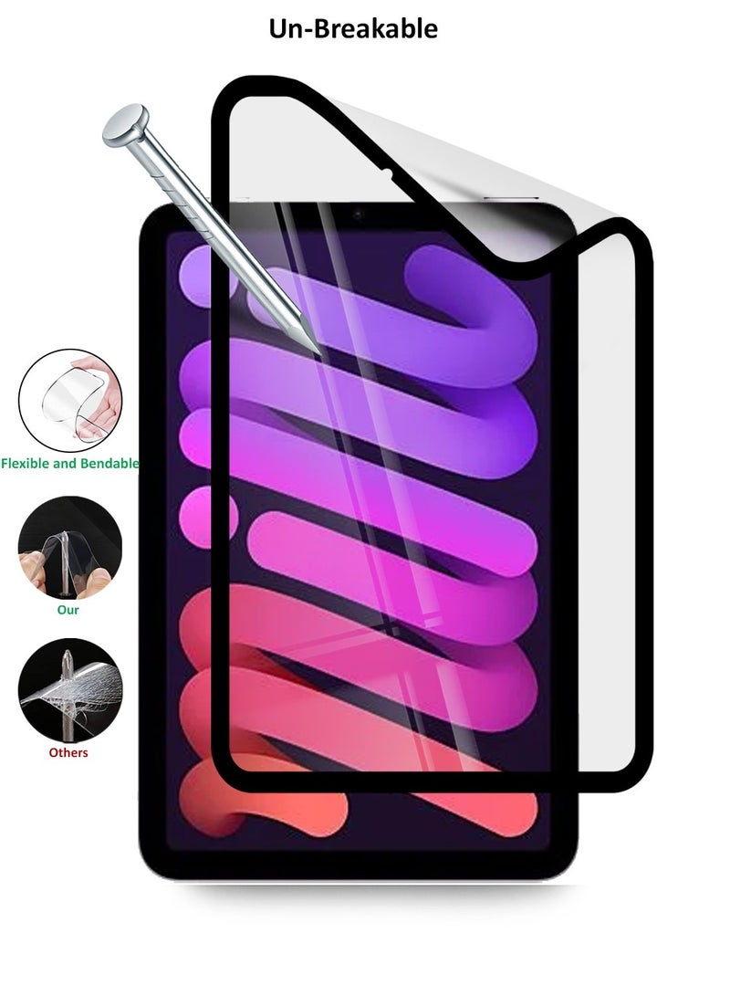 Techie 9D Matte Ceramic Film Screen Protector For Apple iPad Mini 7 (A17 Pro), 2024 Model, 7th Generation Mini 6 2021 Model, 6th Generation, 8.3-Inch - Premium Anti-Fingerprint Shield, Smooth Touch, Bubble-Free Installation  - Image 2