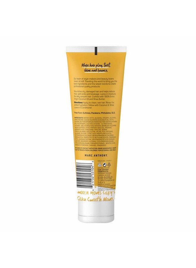 MARC ANTHONY Oil Shea Butter Hydrating Conditioner Ounces Coconut 8.4 Fl Oz Package May Vary - Image 3