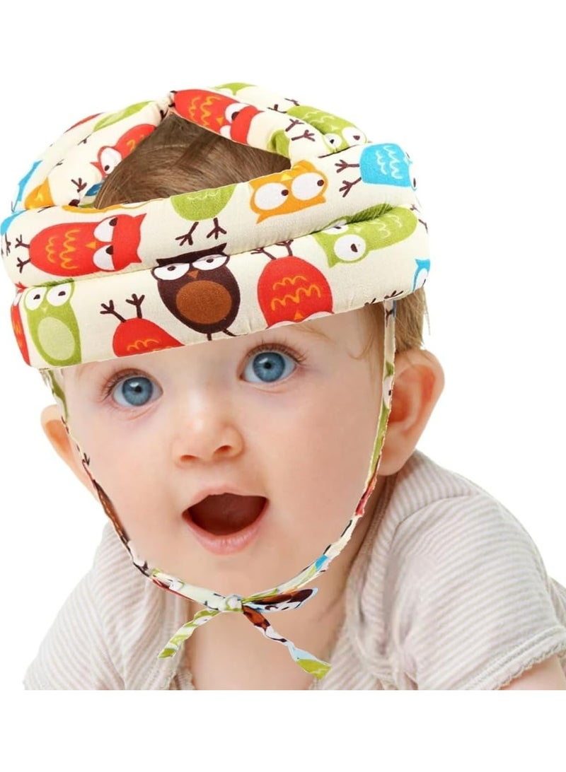 أوزيغالور خوذة أمان للطفل الصغير، قبعة حماية للرضع قابلة للتعديل وقابلة للتنفس وقبعة حماية الرضع - Image 1