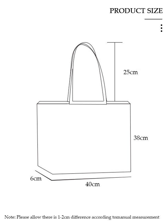 DUNISO Women's Shoulder Tote Bag Canvas Handbag For Women Large Capacity Bucket Bag Fashionable Travel Messenger Shoulder Bag for Ladies Girls College Students - Image 4