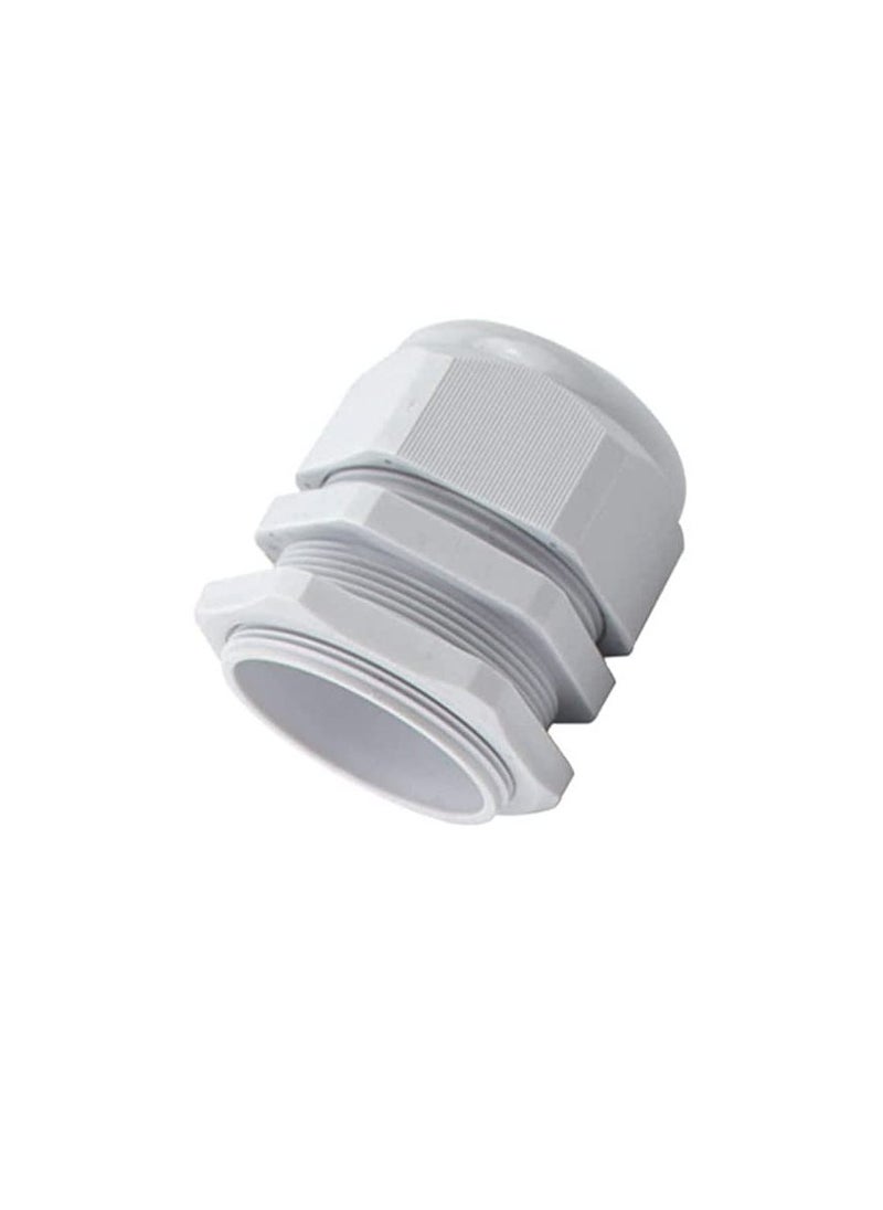 Generic Armoured Cable Gland Kit for Outdoor Sockets and Junction Boxes  Industrial Use with Lock Nut PVC Shroud and Earth Tag (75S, BW)  - Image 1