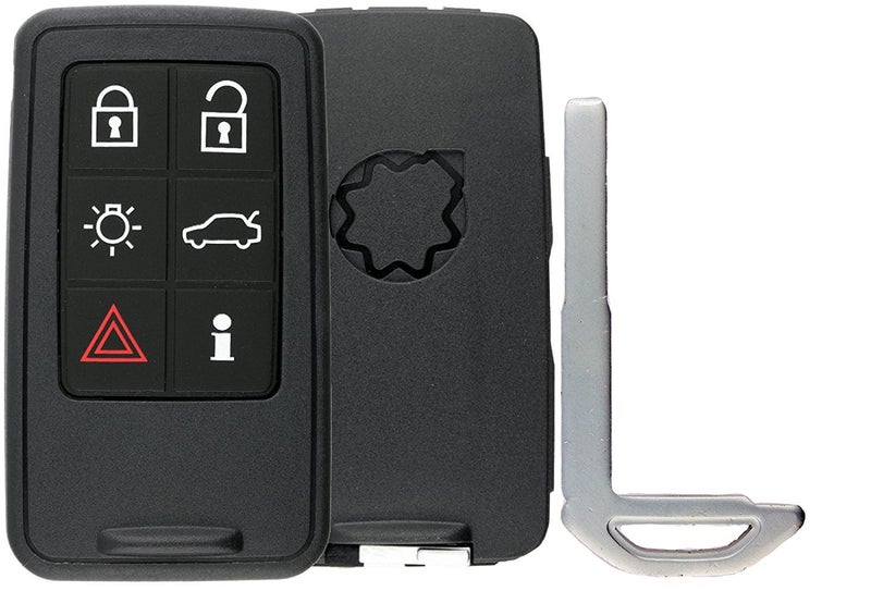 KeylessOption غطاء مفتاح ذكي بدون مفتاح KeylessOption لسيارات فولفو KR55WK49264 - Image 2