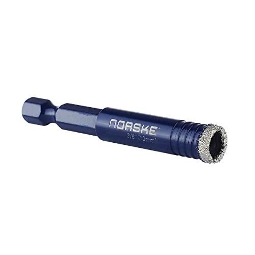 Norske بت الحفر الماسي المفرغ من نورسكي تولز NDHSI108 3/8 بوصة (10 مم) بجودة صناعية لقطع البلاط والحجر والزجاج والطوب والكتل ولوح الأسمنت - Image 2