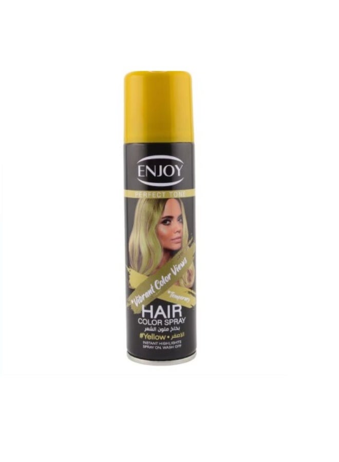Hair Colour Spray Yellow 150ml
