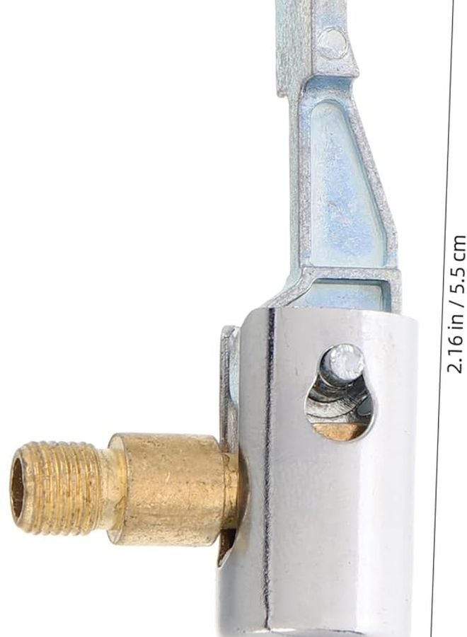 Locking Tire Inflator Nozzle Adapter Clip for Portable Air Pumps Vehicles Inflatables - Image 3