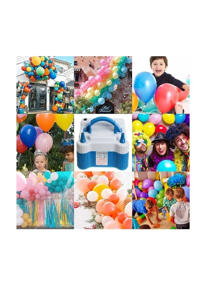 Generic Electric Balloon Inflator Pump Ideal for Kids' Birthdays, Baby Showers, and Party Decorations in Blue  - Image 2