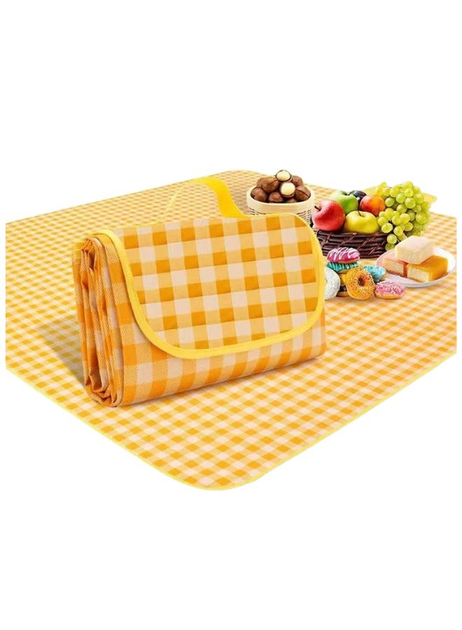 Outdoor.Market Waterproof Picnic Blanket 200x200cm – Extra Large, Foldable & Portable Mat for Outdoor, Beach, Camping & Family Picnic. - Image 2