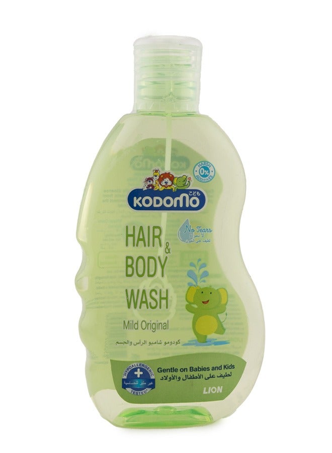 Kodomo Hair & Body Wash Mild Original 200 ml