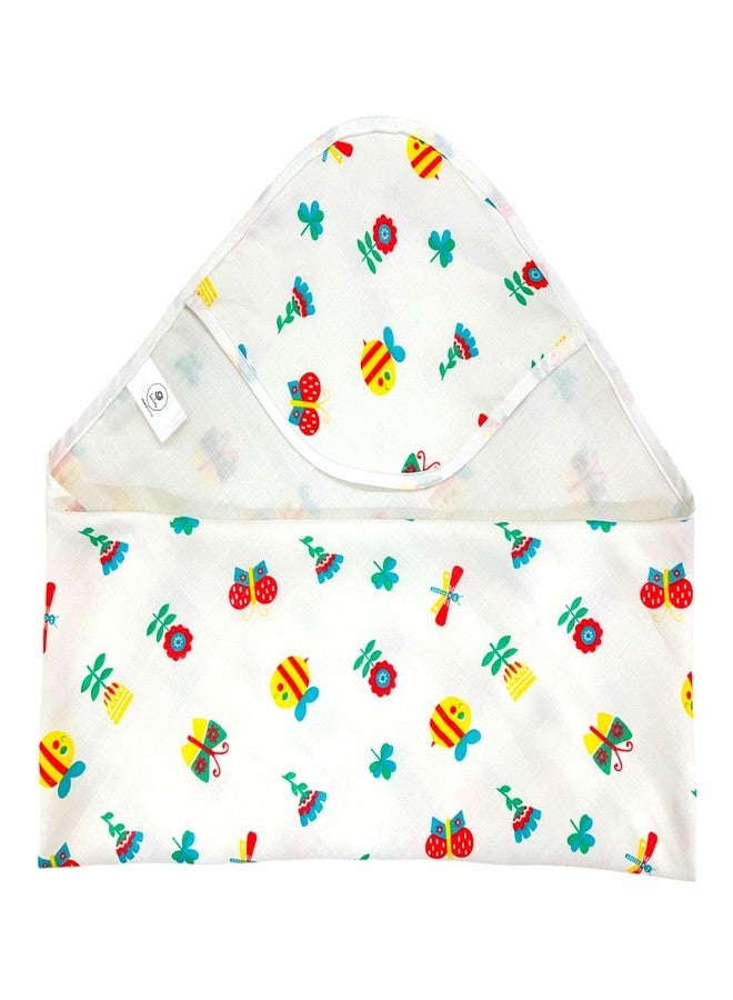 TEETAR Hooded Baby Towel - 100% Muslin Cotton, Ultra Soft & Quick Dry | Absorbent & Breathable Newborn Bath Wrap for Infants & Toddlers | Lightweight Baby Towel 75x72 cm - Image 1