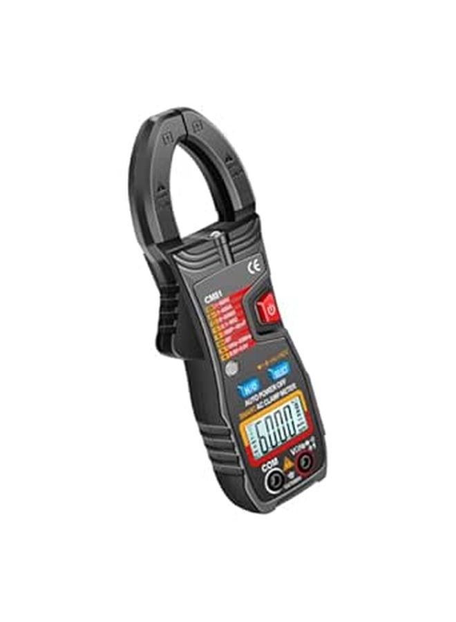 Digital Clamp Multimeter Auto Ranging AC DC Voltage Current Tester Electrical Appliance Repair Tool Black - Image 1